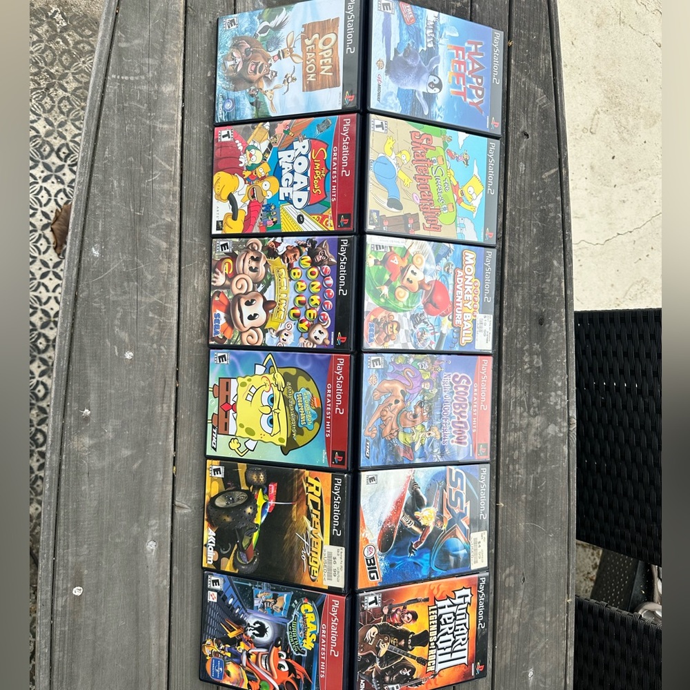 PlayStation 2 Game Collection (10 games)